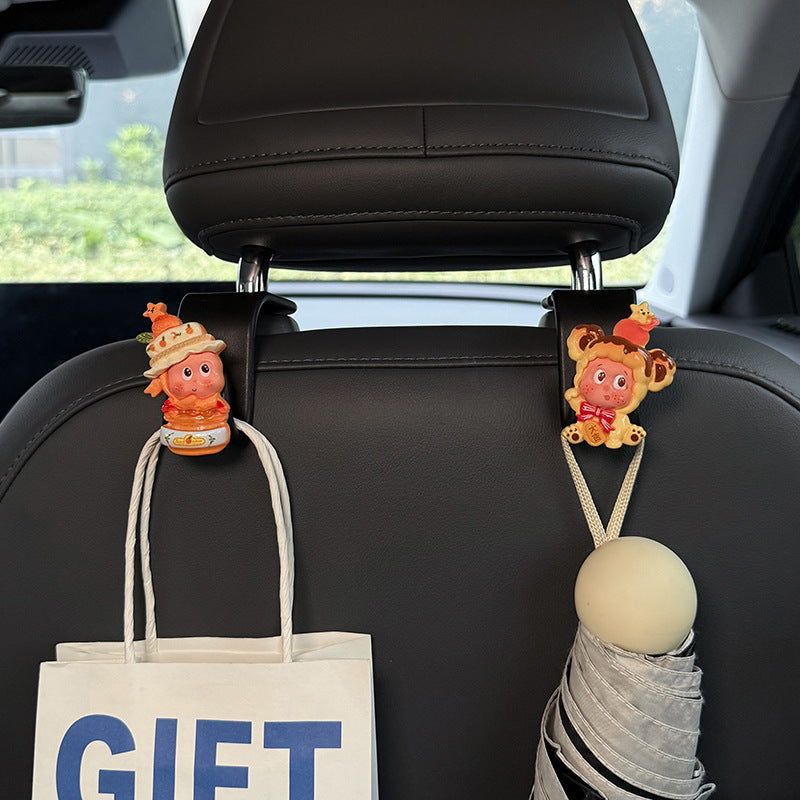 Car Seat Back Hook with Toy