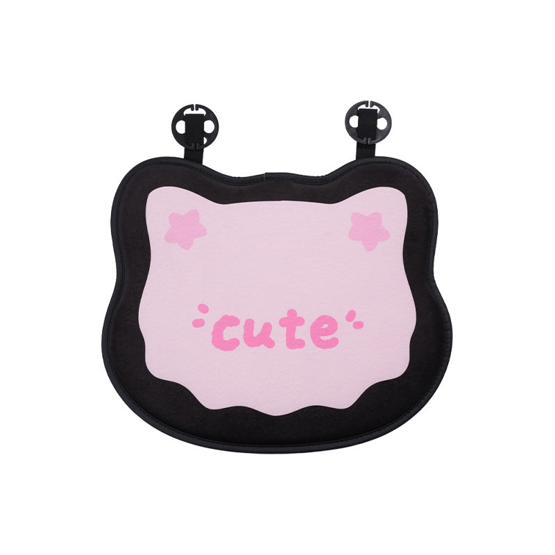 Plush Cat Car Seat Cushion Front Seat