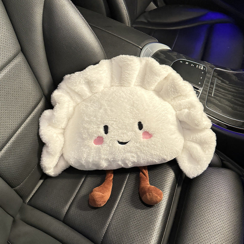 Dumplings Car Lumbar Support Cushion