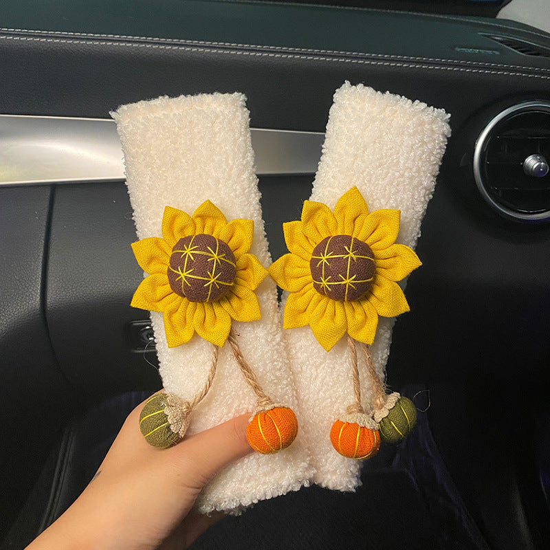 Sunflower Seatbelt cover