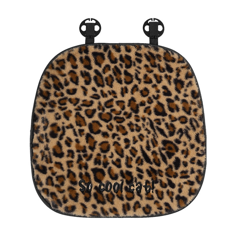 Leopard Car Seat Cushion Front Seat