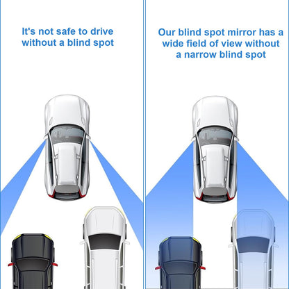 Heart Shaped Blind Spot Mirror Set