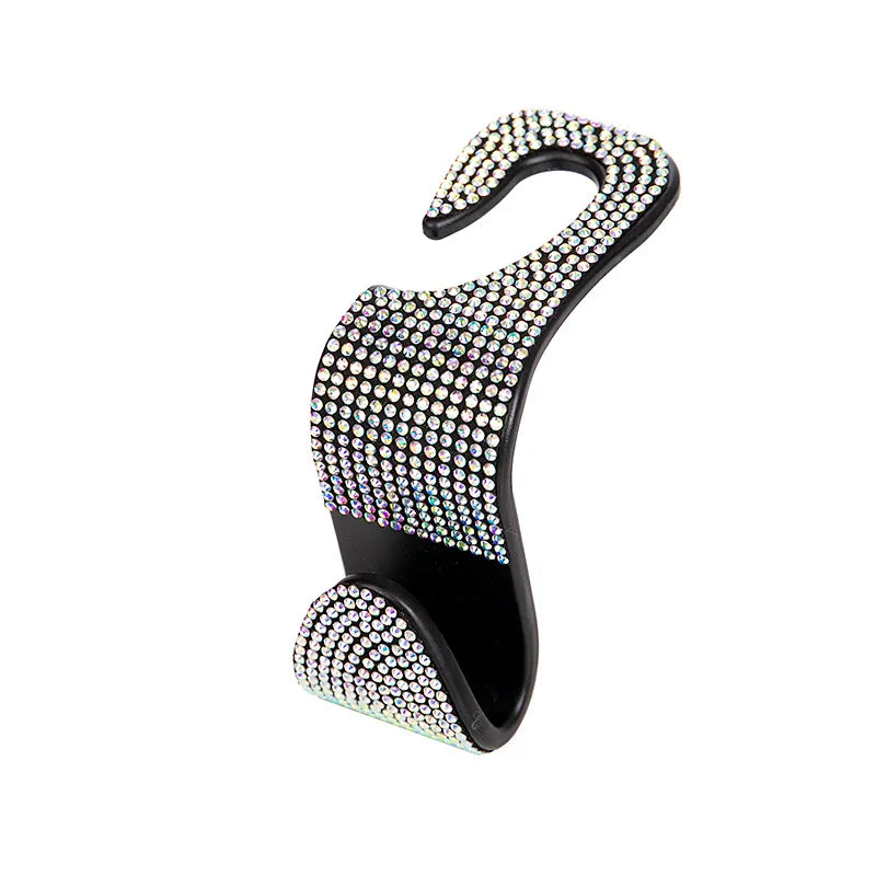 Car Seat Back Hook with Rhinestones