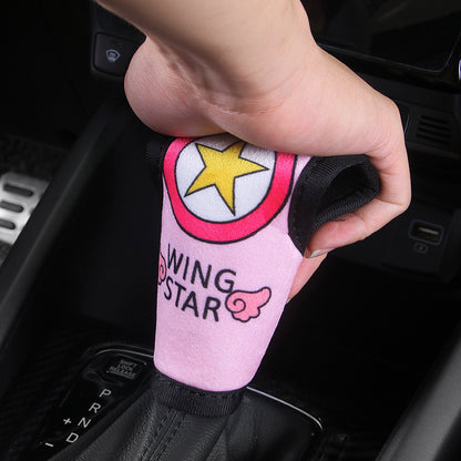 Pink Star Gear Shift Boot