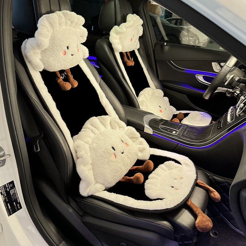 Dumpling Car Headrest Pillow