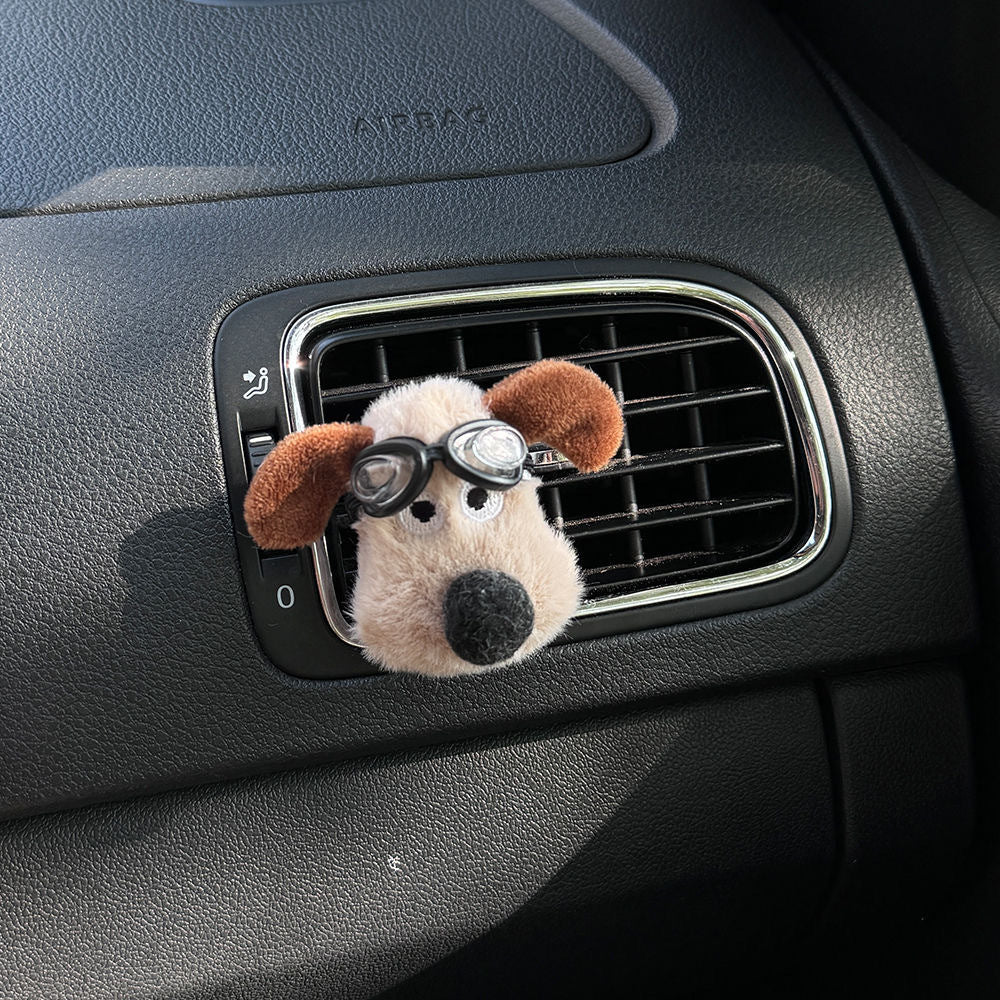 Dog Plush Car Air Freshener