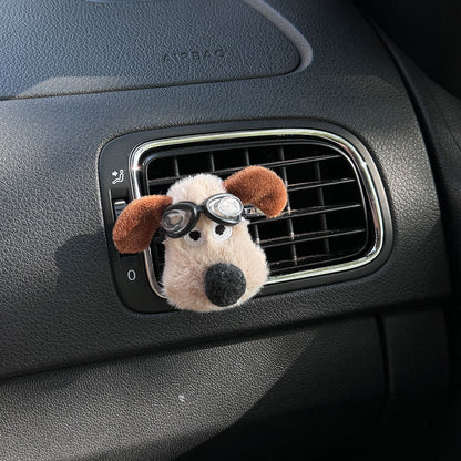 Dog Plush Car Air Freshener