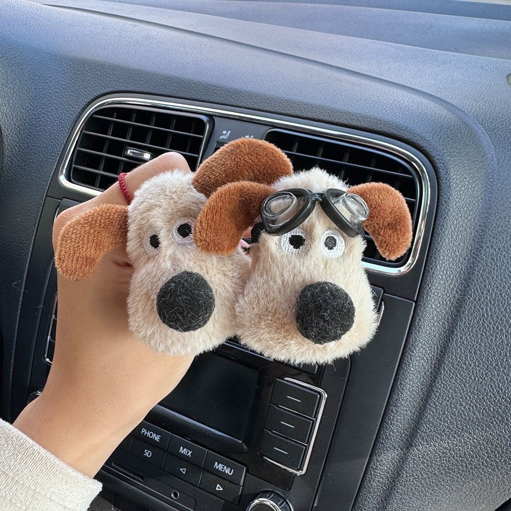 Dog Plush Car Air Freshener