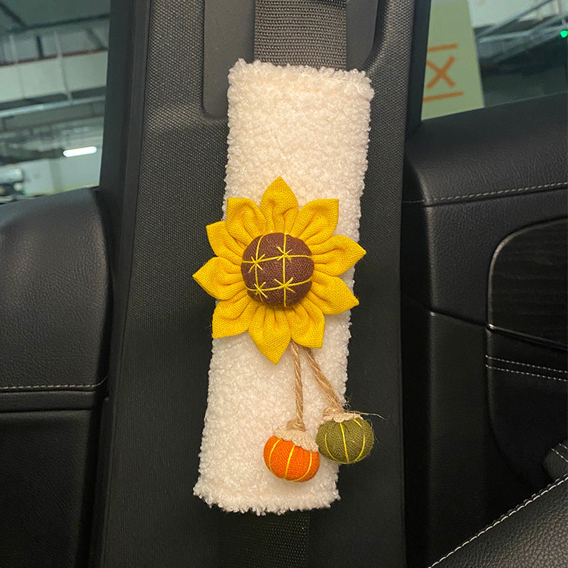 Sunflower Seatbelt cover