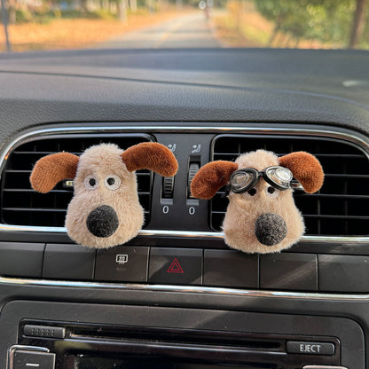 Dog Plush Car Air Freshener