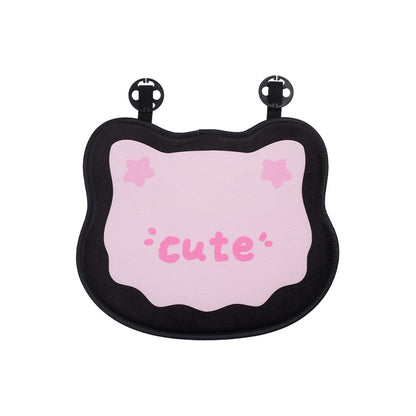 Plush Cat Car Seat Cushion Front Seat