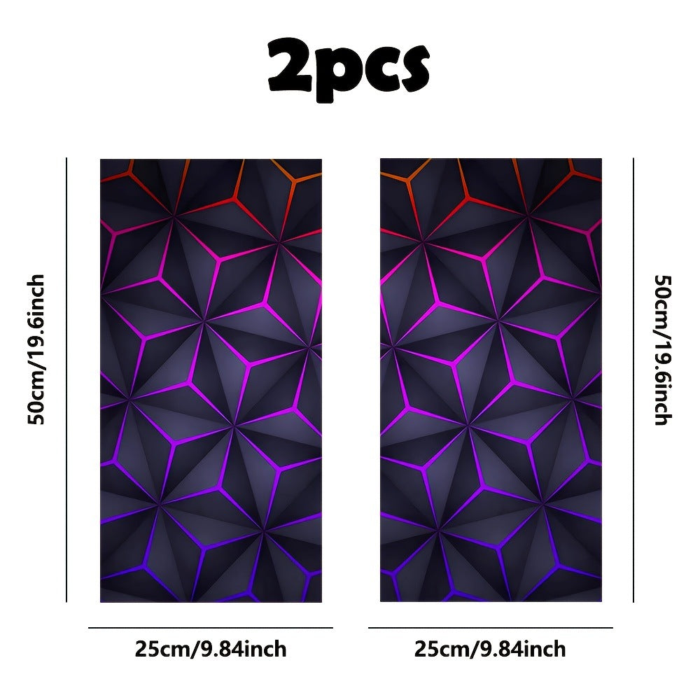 Geometric Block Car Sticker