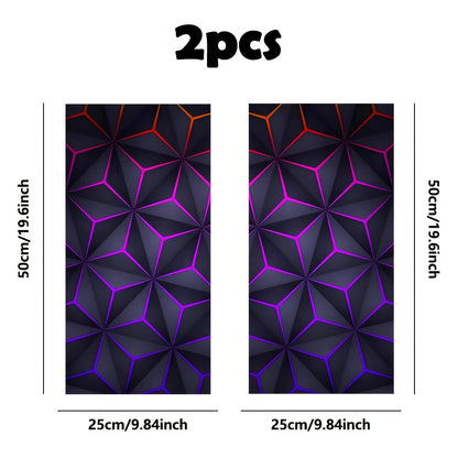 Geometric Block Car Sticker