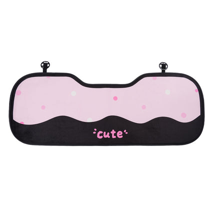 Plush Cat Car Seat Cushion Back Seat