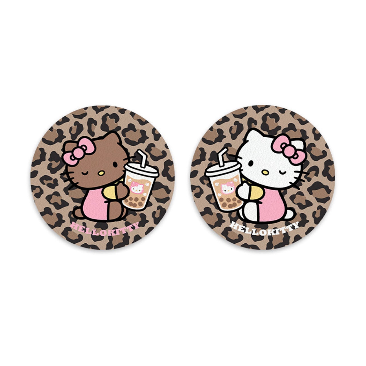 Cute Cat Car Cup Holder Coasters